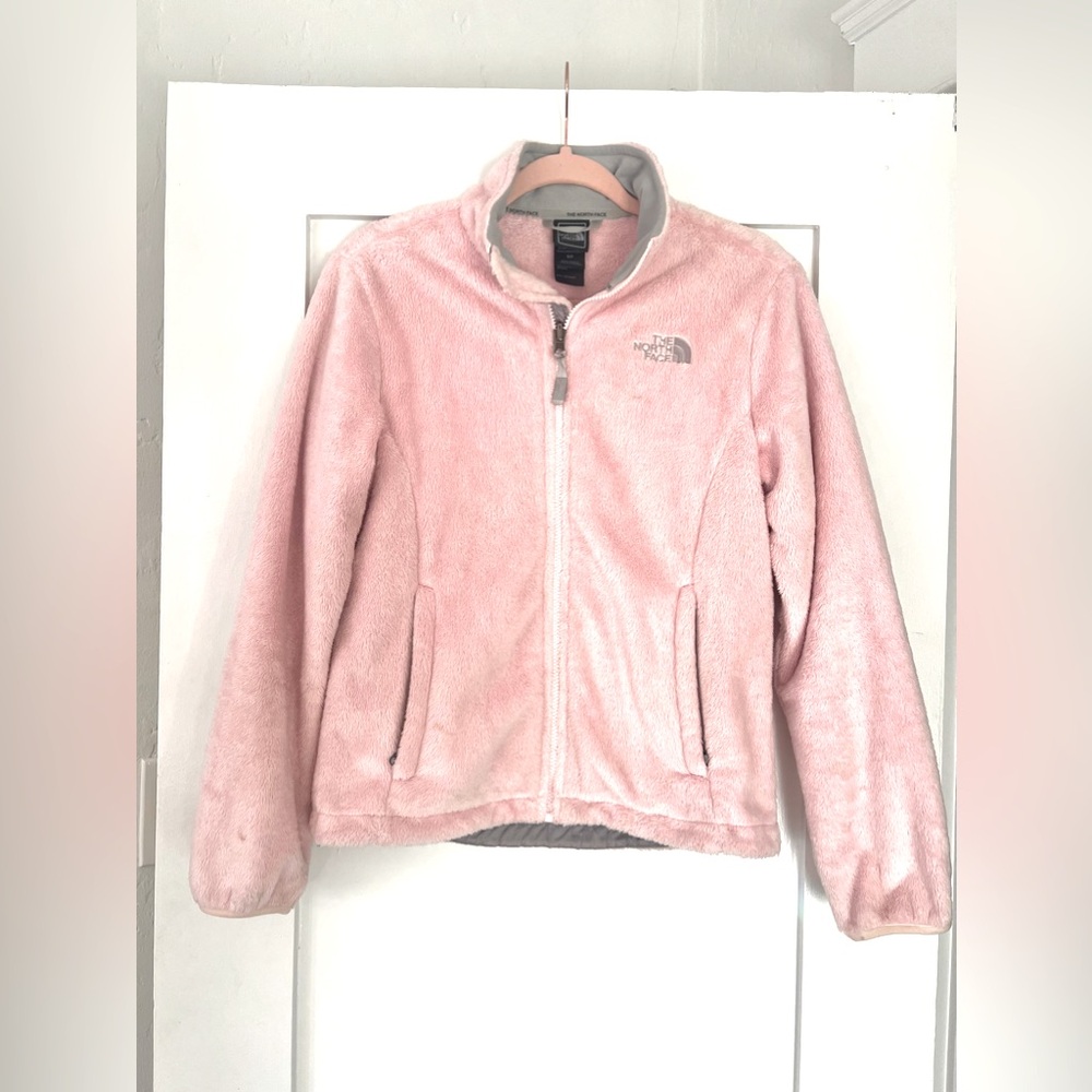 The North Face Pink Fur Fleece